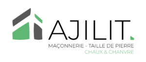 logo ajilit maconnerie taille de pierre beton de chanvre angers